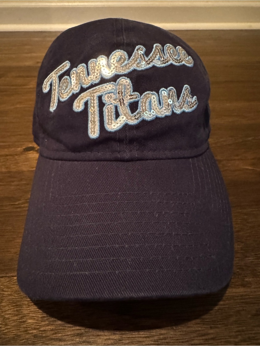 Tennessee Titans NFL Women’s Navy Sequin Cap